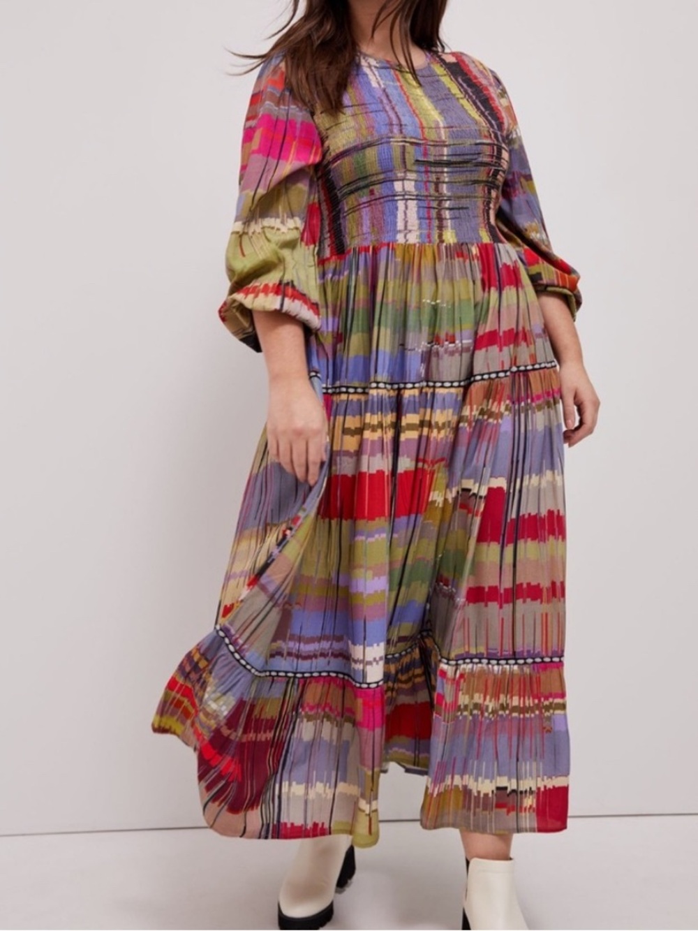 Anthropologie Edwina Maxi Dress Conditions Apply
